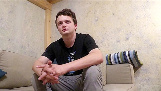 Skinny Twink Gets Facial After Intense POV Anal - Debt Dandy