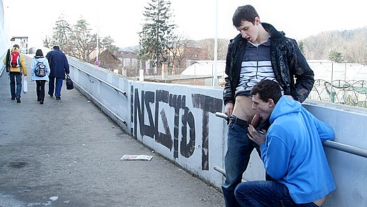 John and Benjamin - Rough Ass Fucking in Public Parks