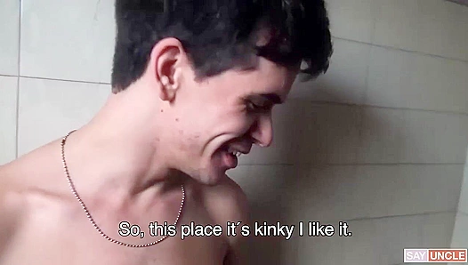 Skinny Lat twink Sebastian gets fucked by thick uncut cock - Latin Heat