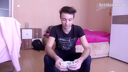 Trendy Twink Gets Fucked Hard and Facial'd - Debt Dandy