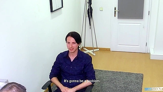 Long-Haired Twink Gets Facial After Intense Anal Session -Dirty Scout