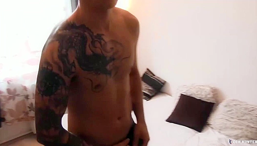 POV Anal Threesome - Two Twinks Shine with XXX Gay