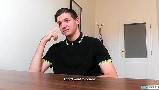 Clean-Cut Brunette Takes Bareback Cumshot -Dirty Scout