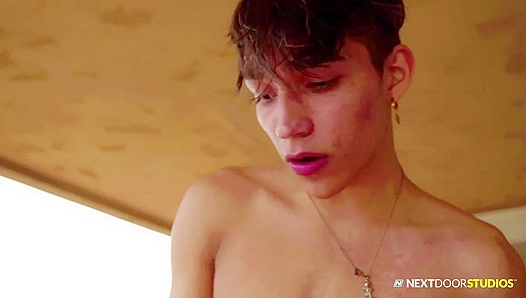 Rain Soaked Outdoor Fuck - Avery Jones & Kai Locks from Nextdoor Twinks