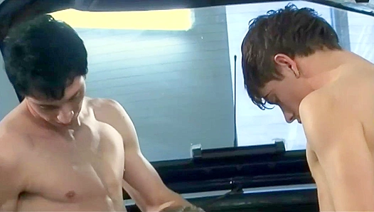 Thomas Dyk Shines Bright - Intense Group Facials at Gay XXX