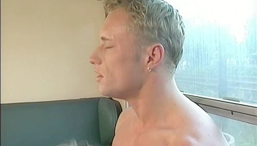 Ride the Rail - Horny Soldier Boy Gets Public Transport Anal - Gay XXX