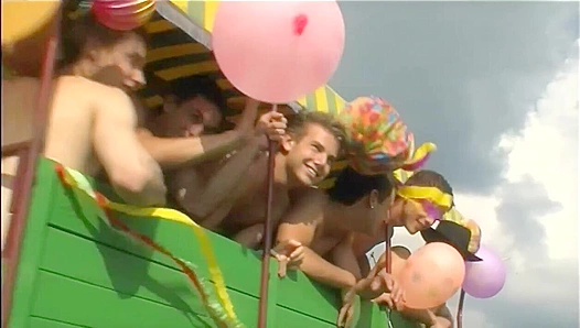 Thomas Dyk and Filip Dean Spit Roast Facial Frenzy - Gay XXX