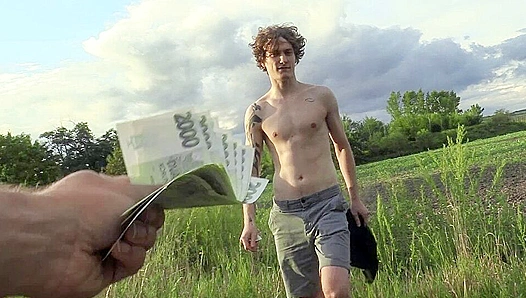 Curly-Haired Czech Hottie Gets Fucked Wild in the Field - XXX Gay