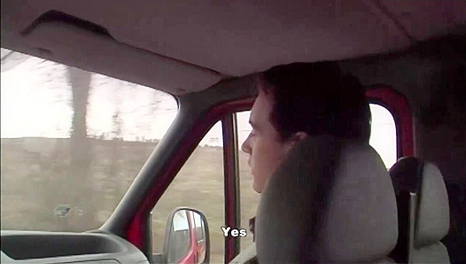 Rough Ride - Raw Anal with a Slutty Twink Hitchhiker - Gay XXX