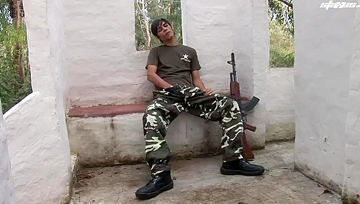 Gay XXX - Military Cock Slides Into Twink's Tender Butthole