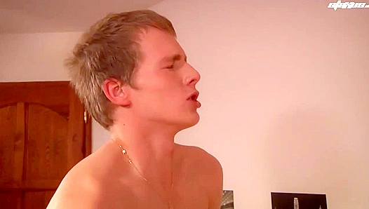 Preppy Studs Jon Roz & Tom Nutt Bump Asses - Gay XXX