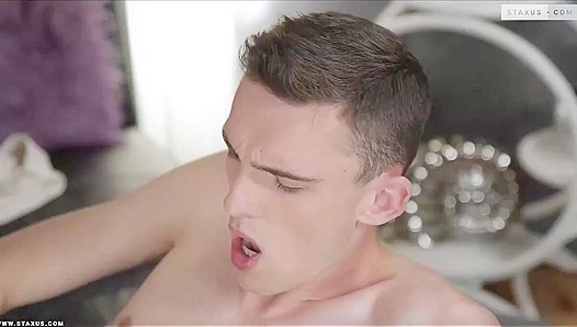 Colossal Cock Wrecks Twink Ass - Goran Novicz & Jamie Calvin - Gay XXX