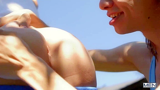 Cristiano Drills Cute Leo Louis in Wild Doggy Style Fun