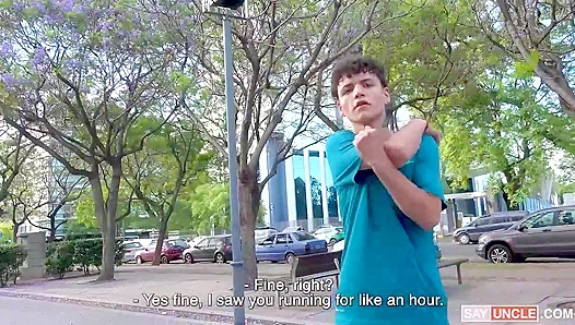 Hot Anal Action - Horny Cesar Rose and Leonel Roussel Spit Roast Each Other