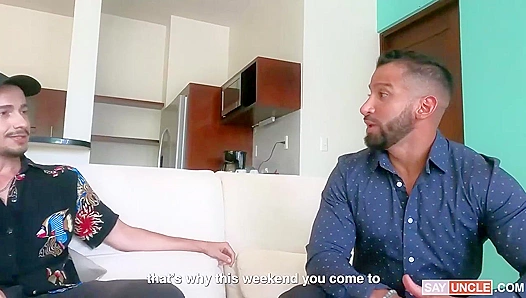 Latin Heat - Two Well-Endowed Dudes Swap Thick Cock