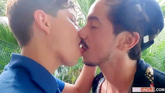 Latin Heat - Two Well-Endowed Dudes Swap Thick Cock