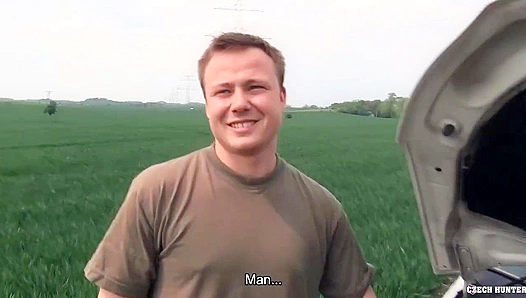 Tight-Cheeked Czech Dude Bounces Wildly on Dick – POV Action!