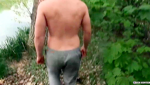 Tight-Cheeked Czech Dude Bounces Wildly on Dick – POV Action!