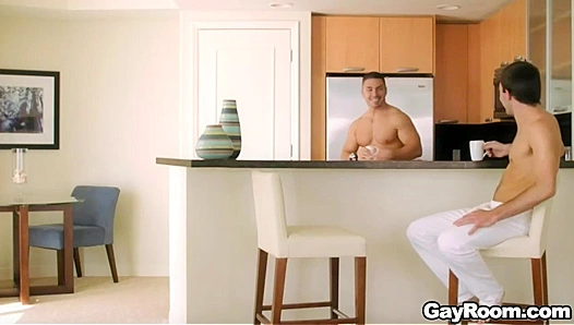 Leon Knight's Passionate Threesome - From Chat to Bed - GayRoom