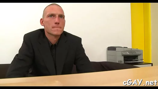 Hunks Engage in Bawdy Bareback Action with Hardcore Blows & Anal –