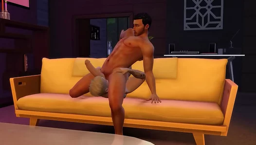 Justin's First Time in 3D Gay Hentai: Intense Anal Adventure