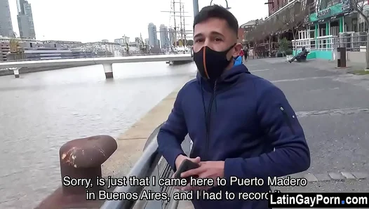 Latin Muscle Dude Turns Straight for Cash in Intense Gay Sex Scene