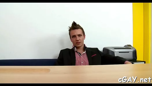 Muscular Hunks Bareback in Intense Hardcore Anal Session