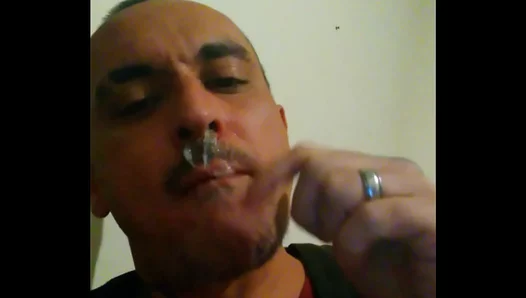 Snot–Filled Fun Between Gay Amateurs In A Kinky Pig Fetish Session