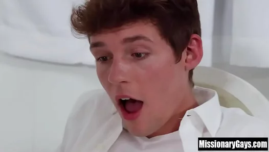 Mormon Pastor Licks and Fucks Young 18+ Gay Boy 18+ In Taboo Scene