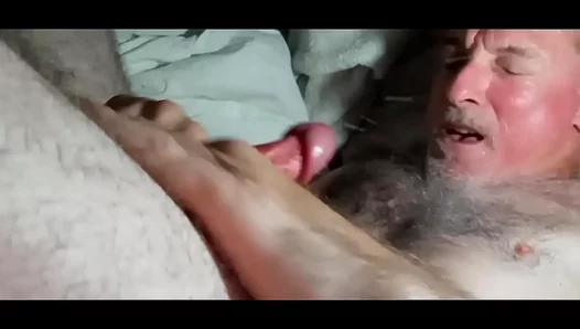 Slow Mo Self Cumshot Drizzles On Face In Hot Close–Up Solo Session