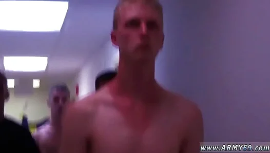 Training New Recruits in IntenseGay Group Action with Uniformed Throbs