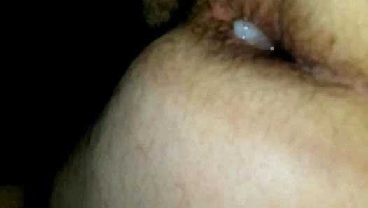 Bear Gets Breeded by Friend–with–Benefits After Work in Doggy Style Anal Session