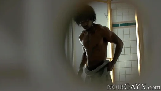 Caught Sneaking A Peek At BBC's Scorching Hot Shower Session