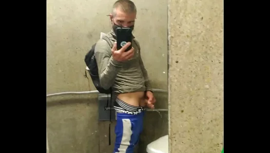 Matt Steel Gets Wild With Public Gay Pissing In Urban Adventure