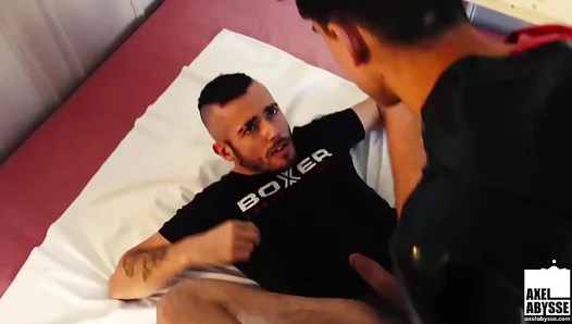 Axelabyss Explores Intense Fisting and Rimming with Masked Jock Pierre