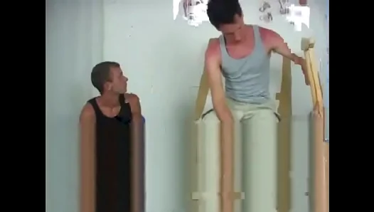 First–Time Emo Twink 18+ Gets Mouthful in Hot Gay Medical Exam Scene