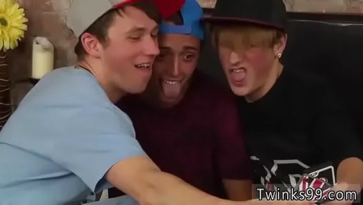 Dylan Blasts a Fat Load in Italian Gay Sex Scene with Brown–Haired Twink 18+