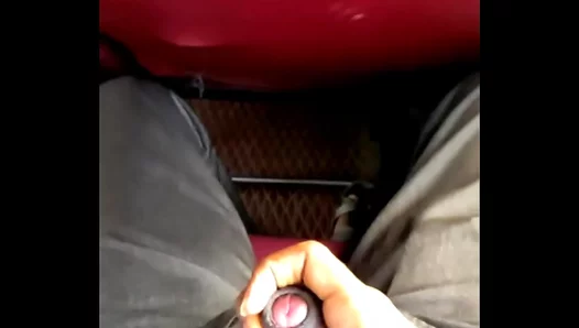Daring Solo Boy 18+ Unzips and Shows Off On Public Bus Ride