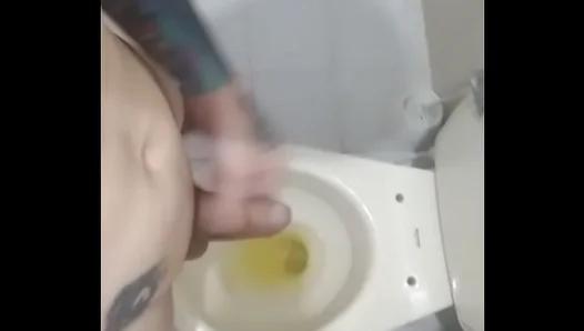 Hot Guy Sucks and Submits in Intense Pee Play Session