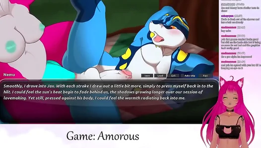 LewdNeko VTuber Gets Wild in Steamy Futanari Anal Session