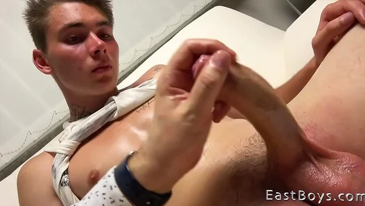 Enzo Sky Gives a Private Handjob in a Sexy European POV Scene