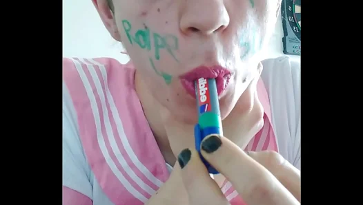 Horny Daddies Take Charge With Sexy Babe in BDSM Gay Blowjob Session