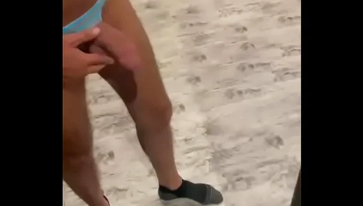 Israeli Men Show Off Their Active Side in Sexy Underwear Group Fun