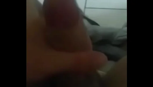 Belgian Straight Guy Jerks Off for His Gay Friend in Naughty Clip