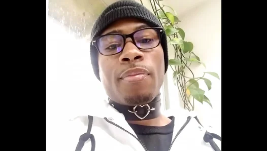 Sexy Black Stud in Lingerie Takes Control of Twink 18+'s Desires