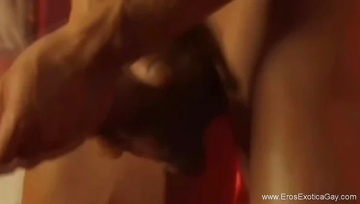 Men Enjoy Intense Anal Massage in ExtremeGay Porn Scene