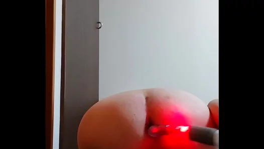 Big Dick Stirs The Tightness In My Anal Toy Play Session