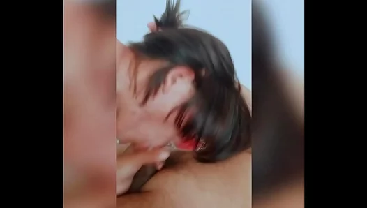 Security Guard Deepthroats Young 18+ Guy In Intense Oral Sex Session