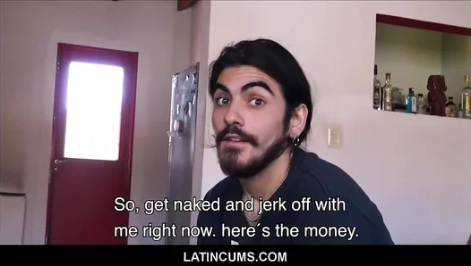 Latino Stud Turned Out By Gay Roommate for Money and Pleasure – POV Anal Action