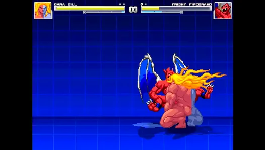 Gill and Firebrand Heat Up MUGEN in Intense YaoiGay Action
